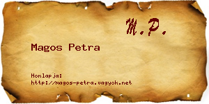 Magos Petra névjegykártya